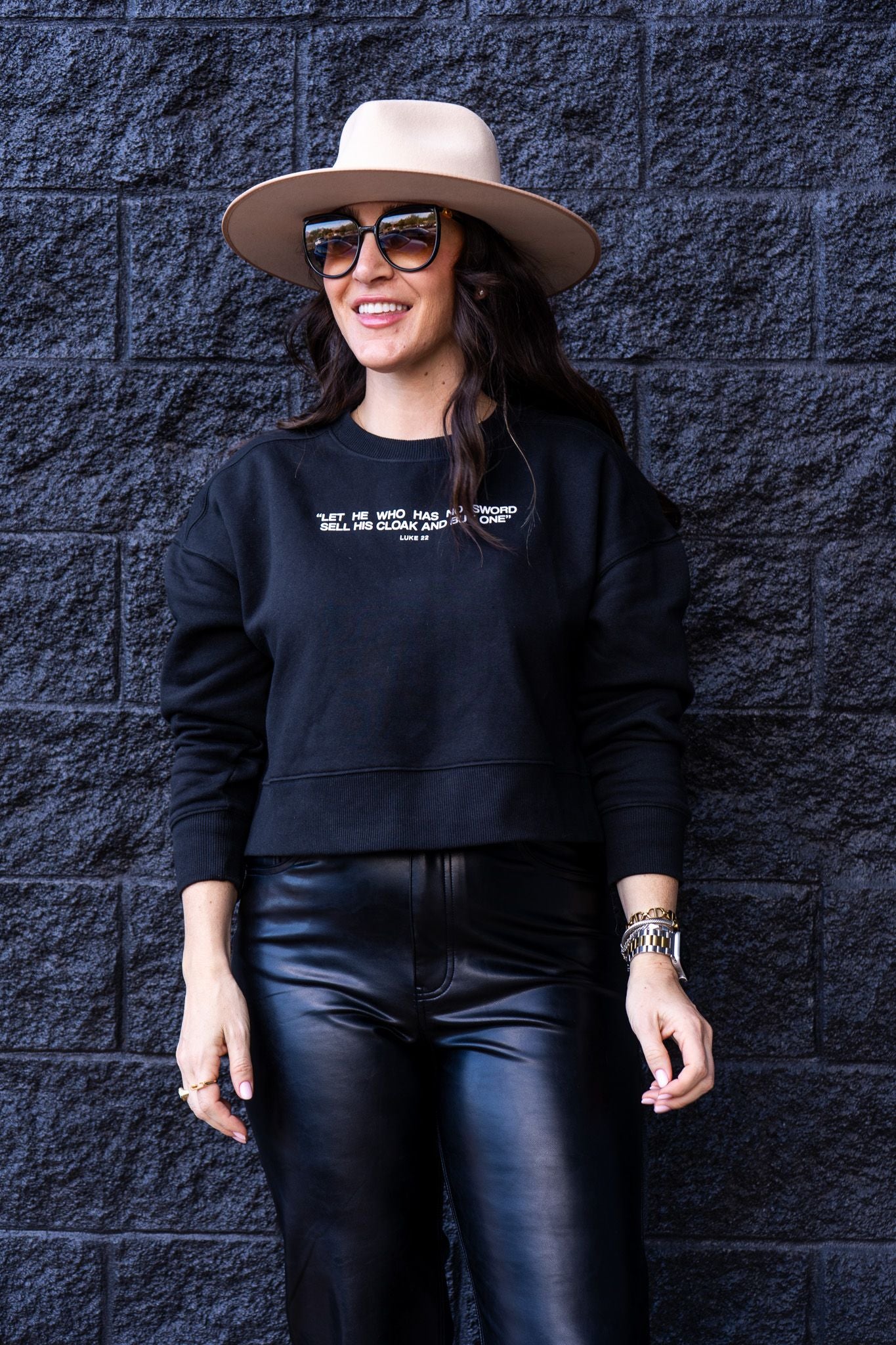 Luke22 Sweatshirt (Cropped)