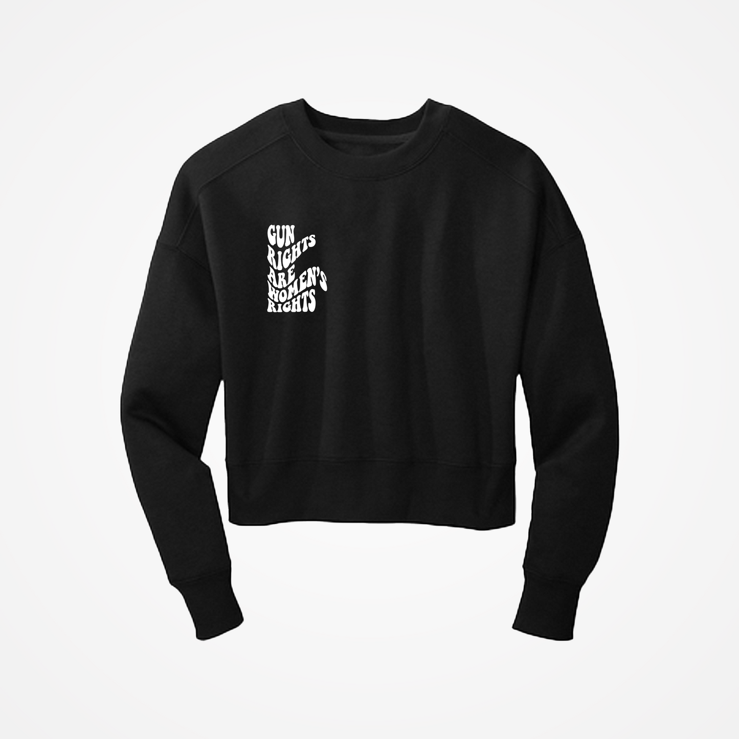 Gun Rights Sweatshirt (Cropped)