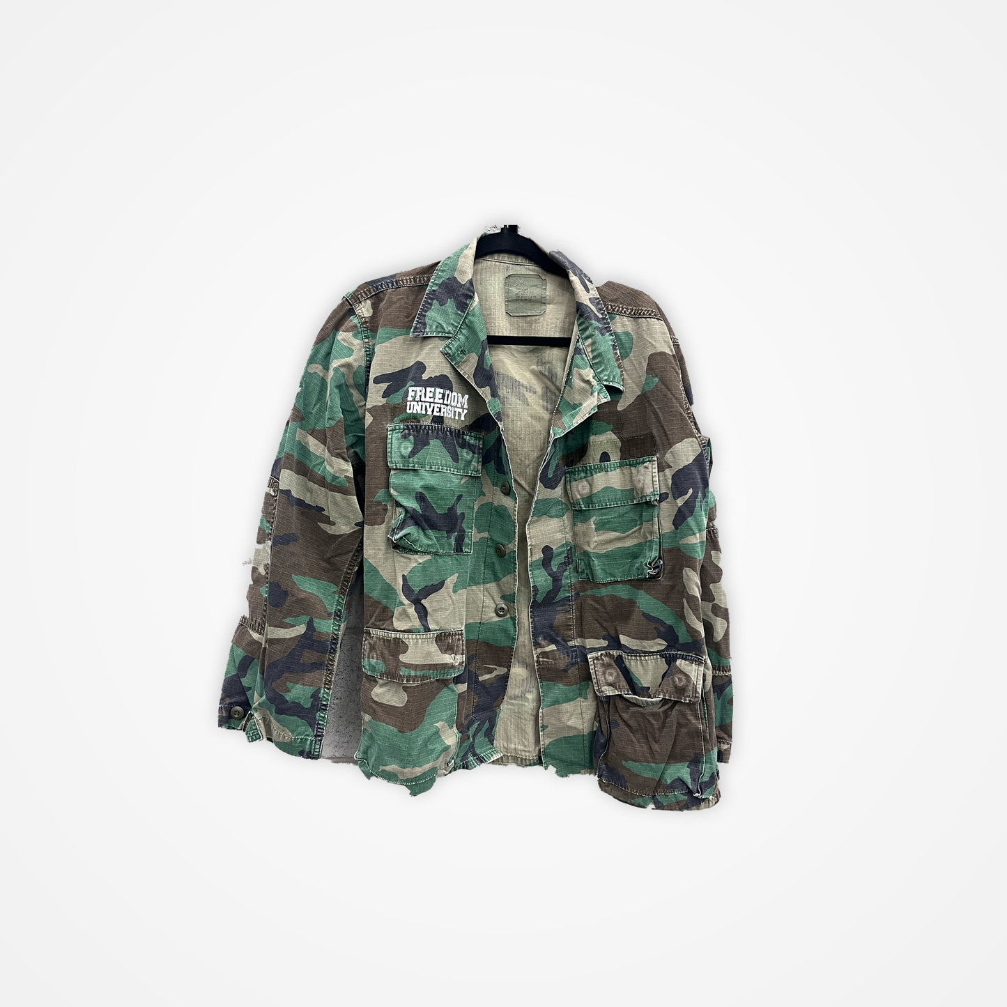Gun Rights Vintage Camo Jacket