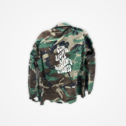 Gun Rights Vintage Camo Jacket