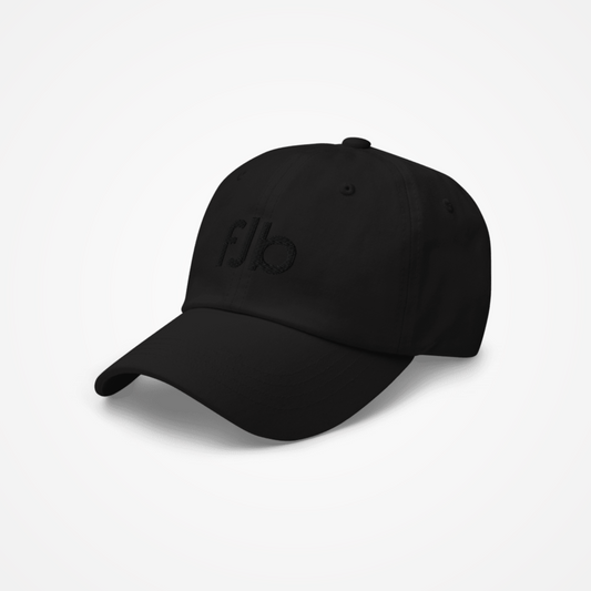 FJB Monochrome Black Dad Hat